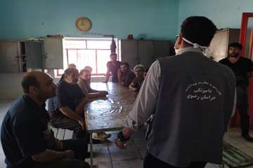 برگزاری کلاس آموزشی پیشگیری از بیماری تب خونریزی دهنده کریمه کنگو (CCHF) در محل کشتارگاه دام شهرستان قوچان